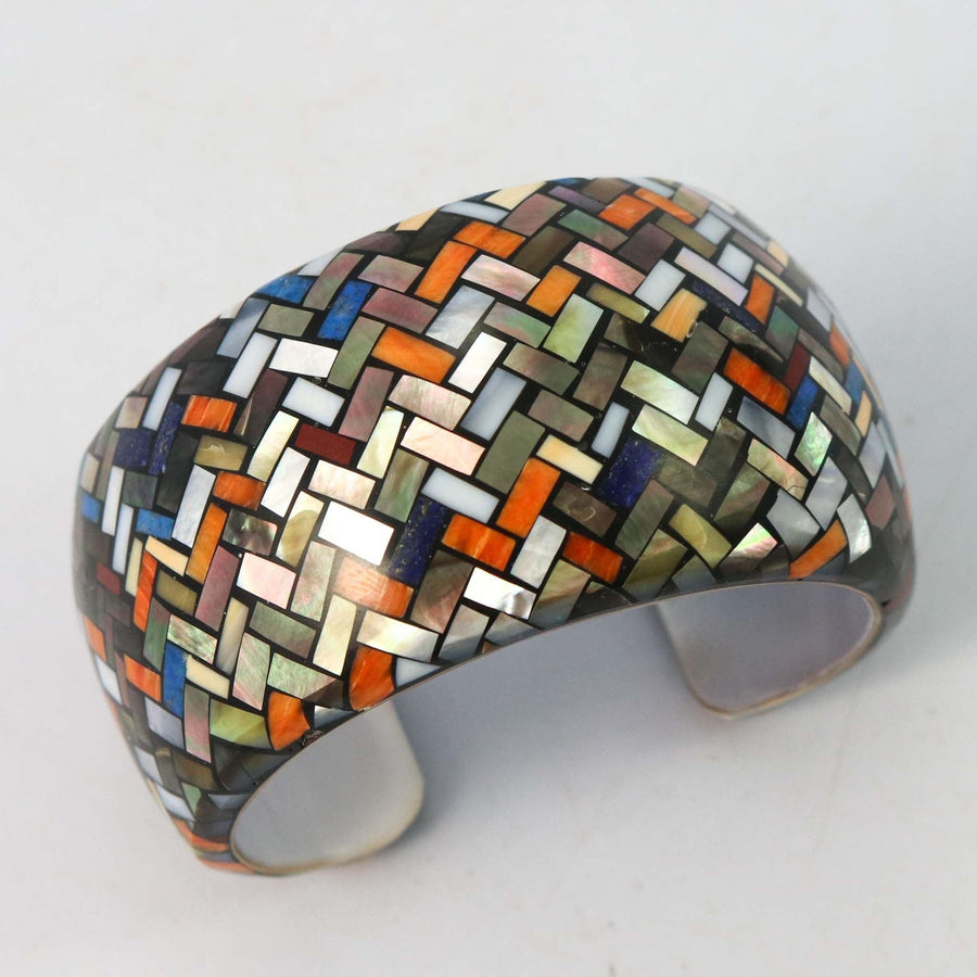 Shell Inlay Cuff by Charlene Reano - Garland's