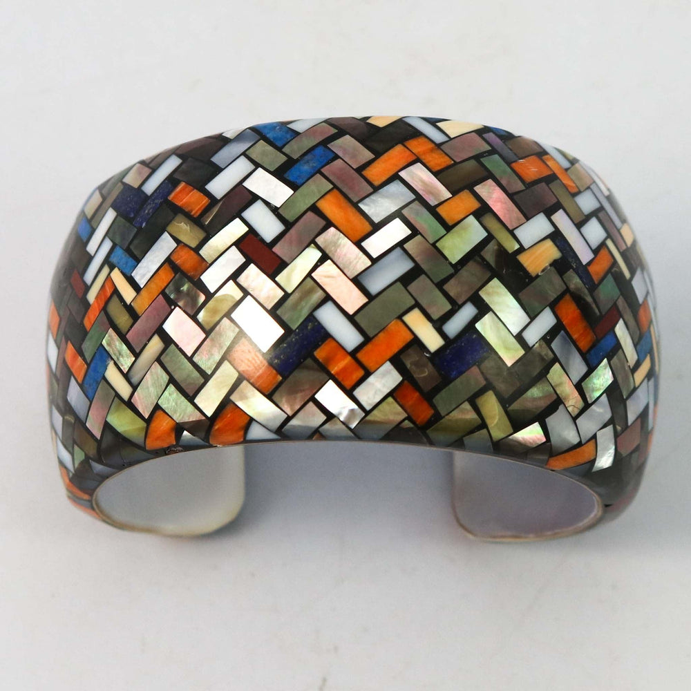 Shell Inlay Cuff by Charlene Reano - Garland's