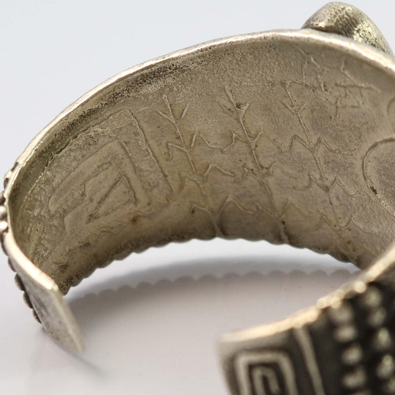 New Lander Turquoise Cuff by Anthony Lovato - Garland&