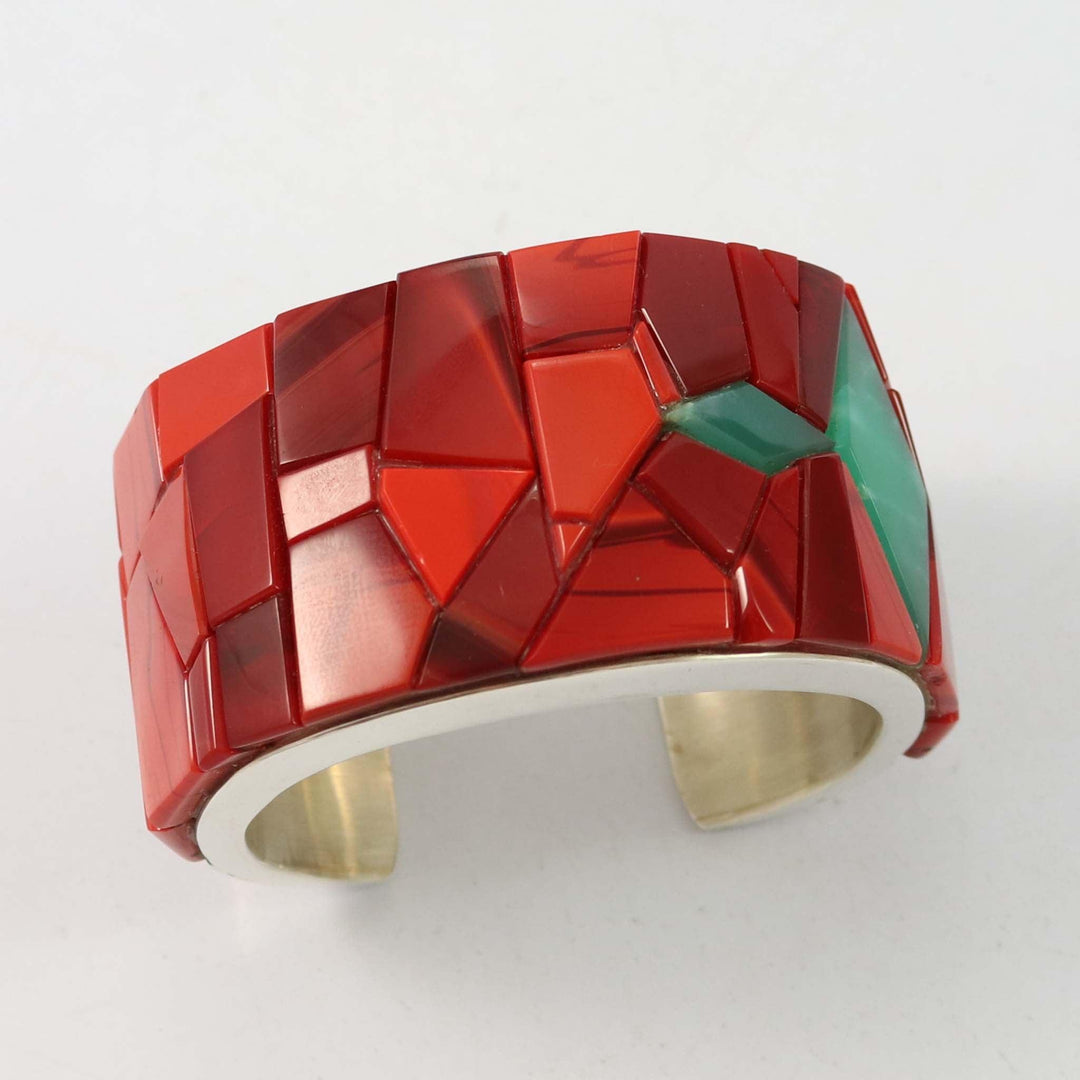 Rosarita and Chrysoprase Cuff by Na Na Ping - Garland's