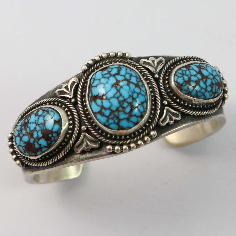 Egyptian Turquoise Cuff by Steve Arviso - Garland&
