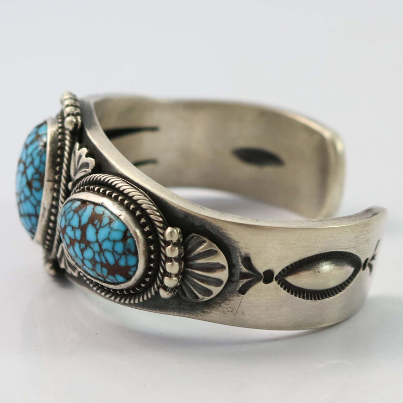 Egyptian Turquoise Cuff by Steve Arviso - Garland&