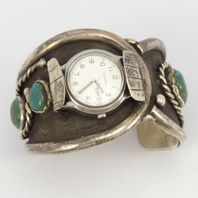 Turquoise Watch Cuff by Vintage Collection - Garland's