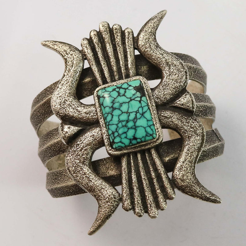 Turquoise Keetoh Cuff by Lee Begay - Garland&