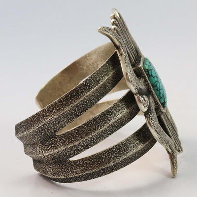 Turquoise Keetoh Cuff by Lee Begay - Garland's