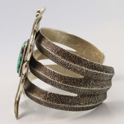 Turquoise Keetoh Cuff by Lee Begay - Garland's