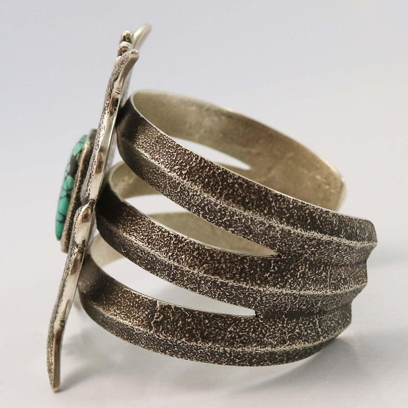 Turquoise Keetoh Cuff by Lee Begay - Garland&