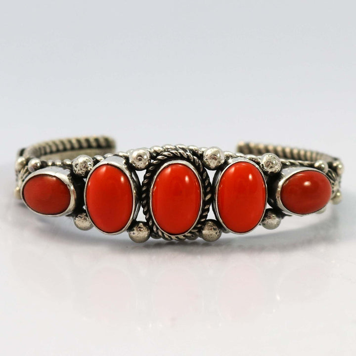 Coral Row Cuff by Albert Jake and Bruce Eckhardt - Garland's