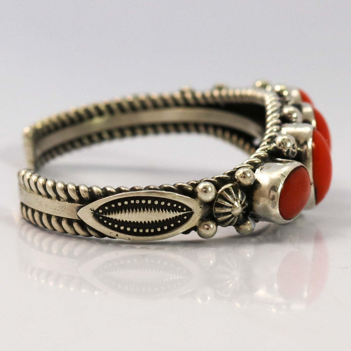 Coral Row Cuff by Albert Jake and Bruce Eckhardt - Garland's