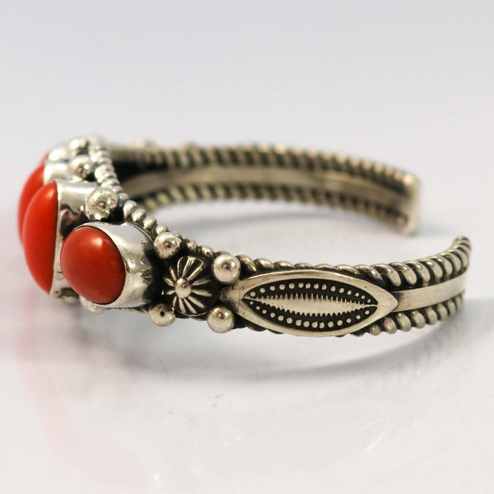 Coral Row Cuff by Albert Jake and Bruce Eckhardt - Garland's