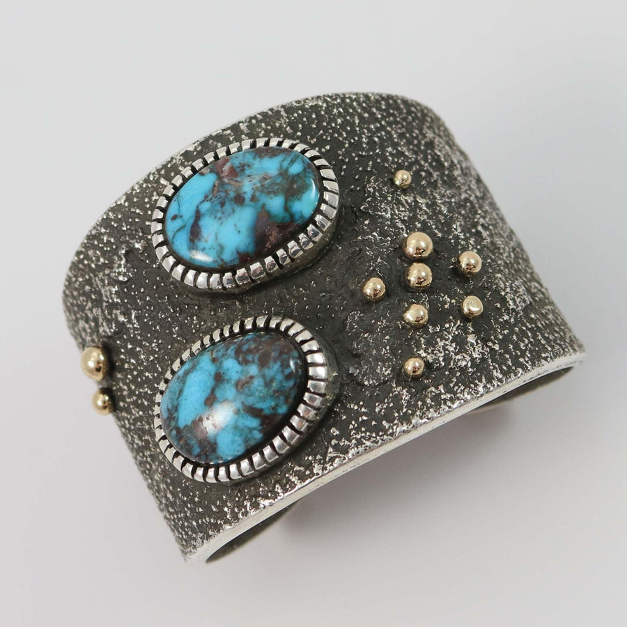 Bisbee Turquoise Cuff by Edison Cummings - Garland's