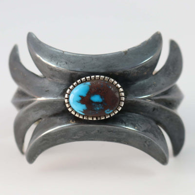 Bisbee Turquoise Cuff by Edison Cummings - Garland's
