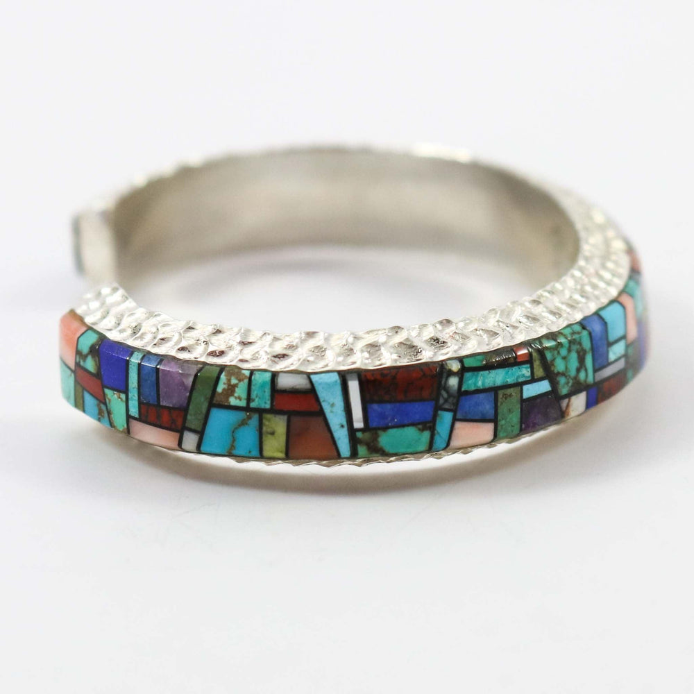 “Stained Glass” Cuff by Alvin Yellowhorse - Garland's