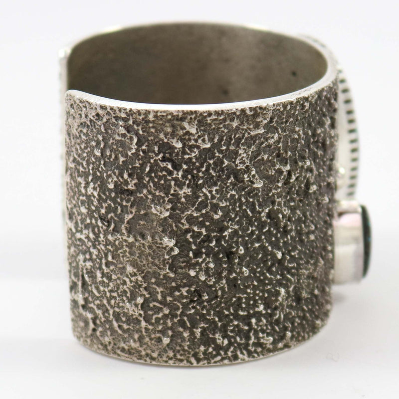 Cast Turquoise Cuff by Edison Cummings - Garland&