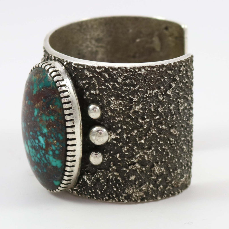 Cast Turquoise Cuff by Edison Cummings - Garland&