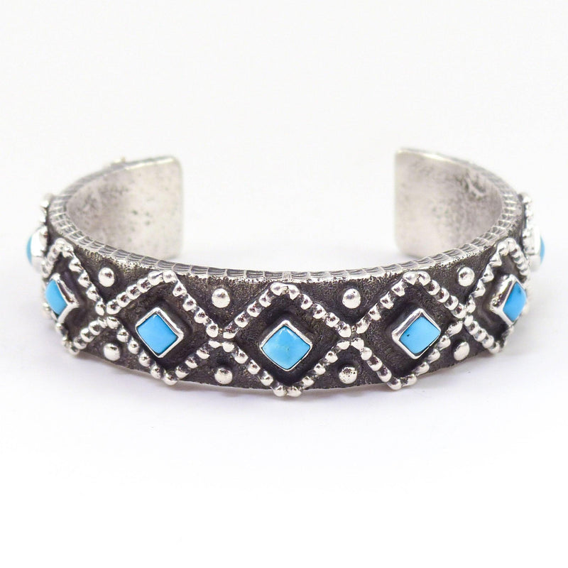 Sleeping Beauty Turquoise Cuff by Ernest Rangel - Garland&