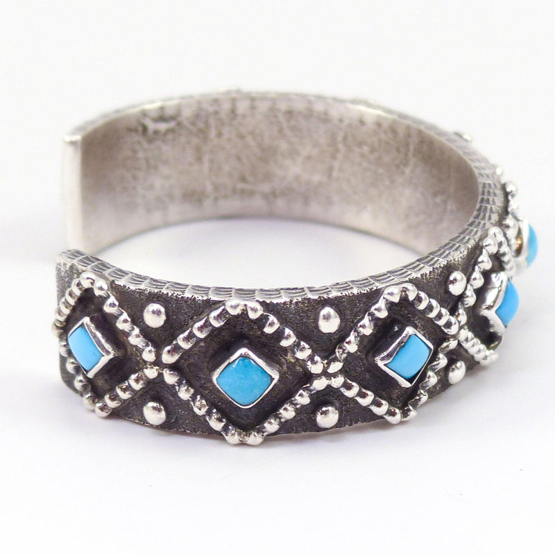 Sleeping Beauty Turquoise Cuff by Ernest Rangel - Garland&