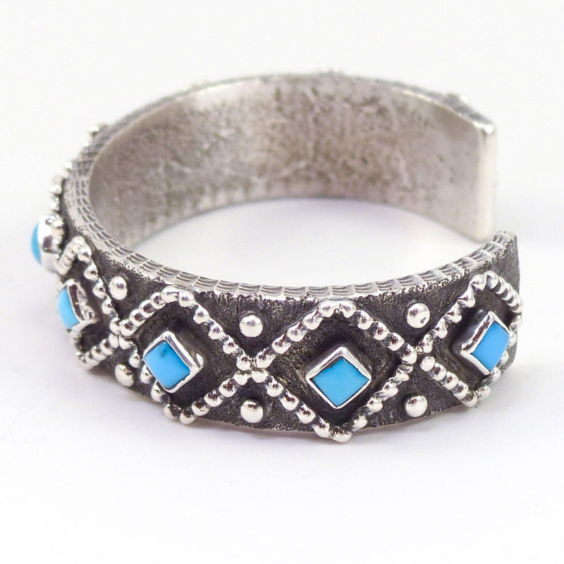 Sleeping Beauty Turquoise Cuff by Ernest Rangel - Garland&
