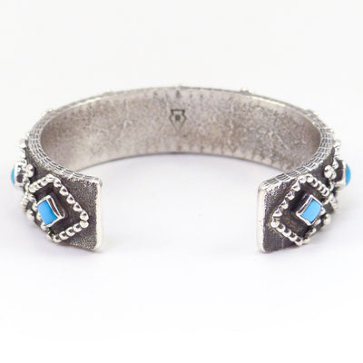 Sleeping Beauty Turquoise Cuff by Ernest Rangel - Garland's