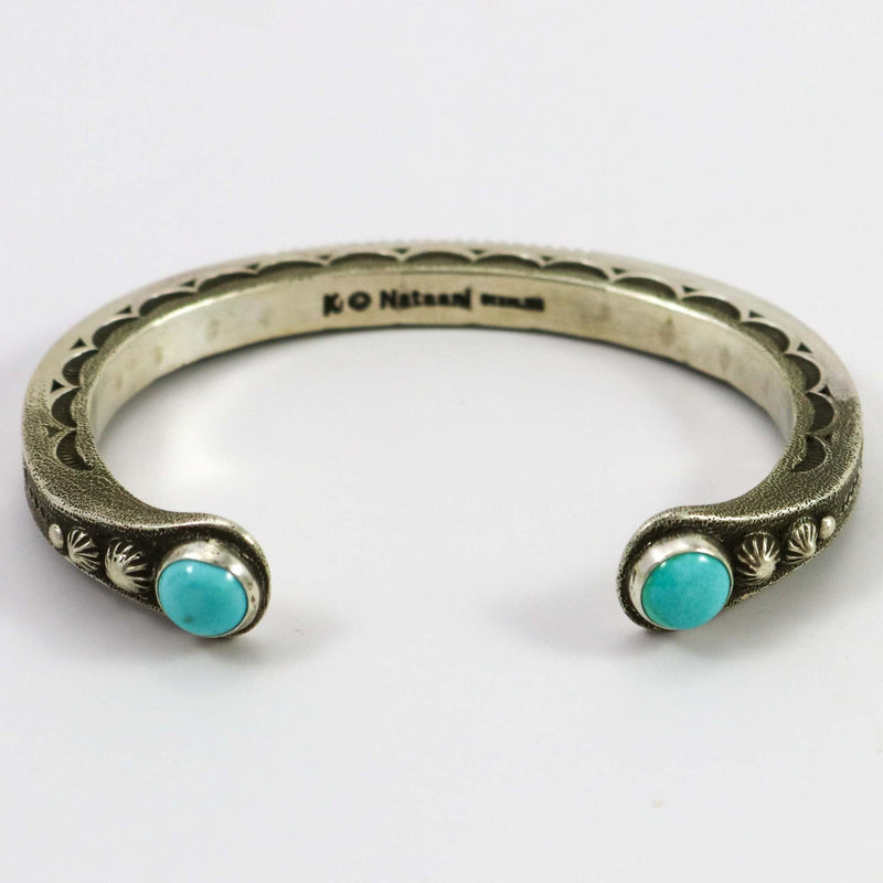 Sonoran Gold Turquoise Cuff by Karl Nataani - Garland&