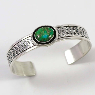 Sonoran Gold Turquoise Cuff by Marian Nez - Garland's