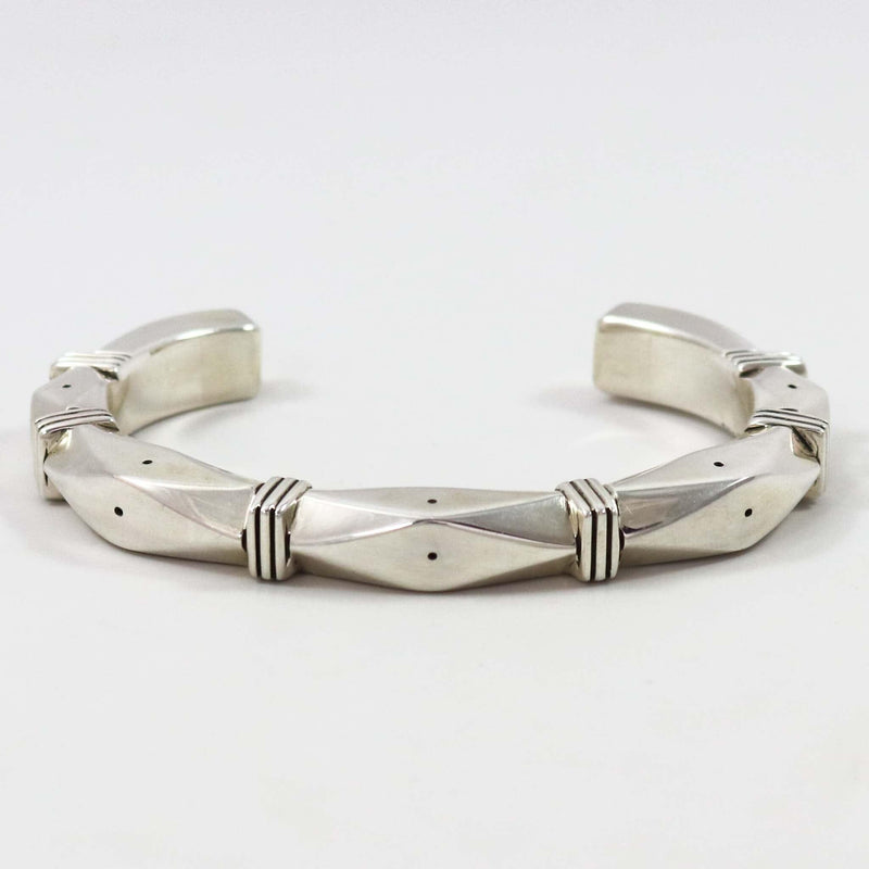 Filed Silver Cuff by Jennifer Curtis - Garland&