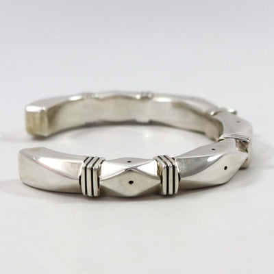 Filed Silver Cuff by Jennifer Curtis - Garland's