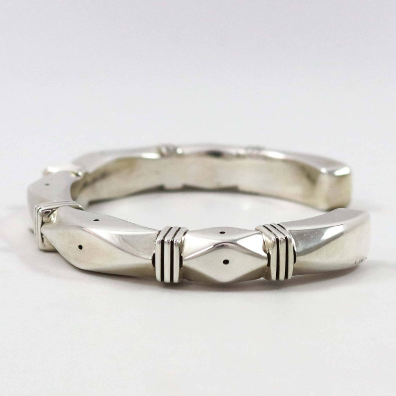 Filed Silver Cuff by Jennifer Curtis - Garland&
