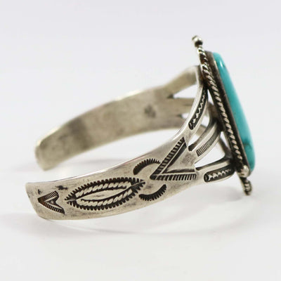 1930s Turquoise Cuff by Vintage Collection - Garland's