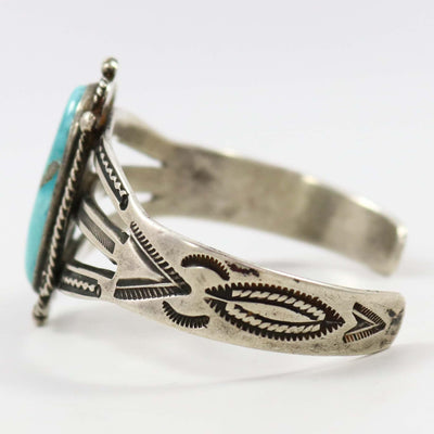 1930s Turquoise Cuff by Vintage Collection - Garland's