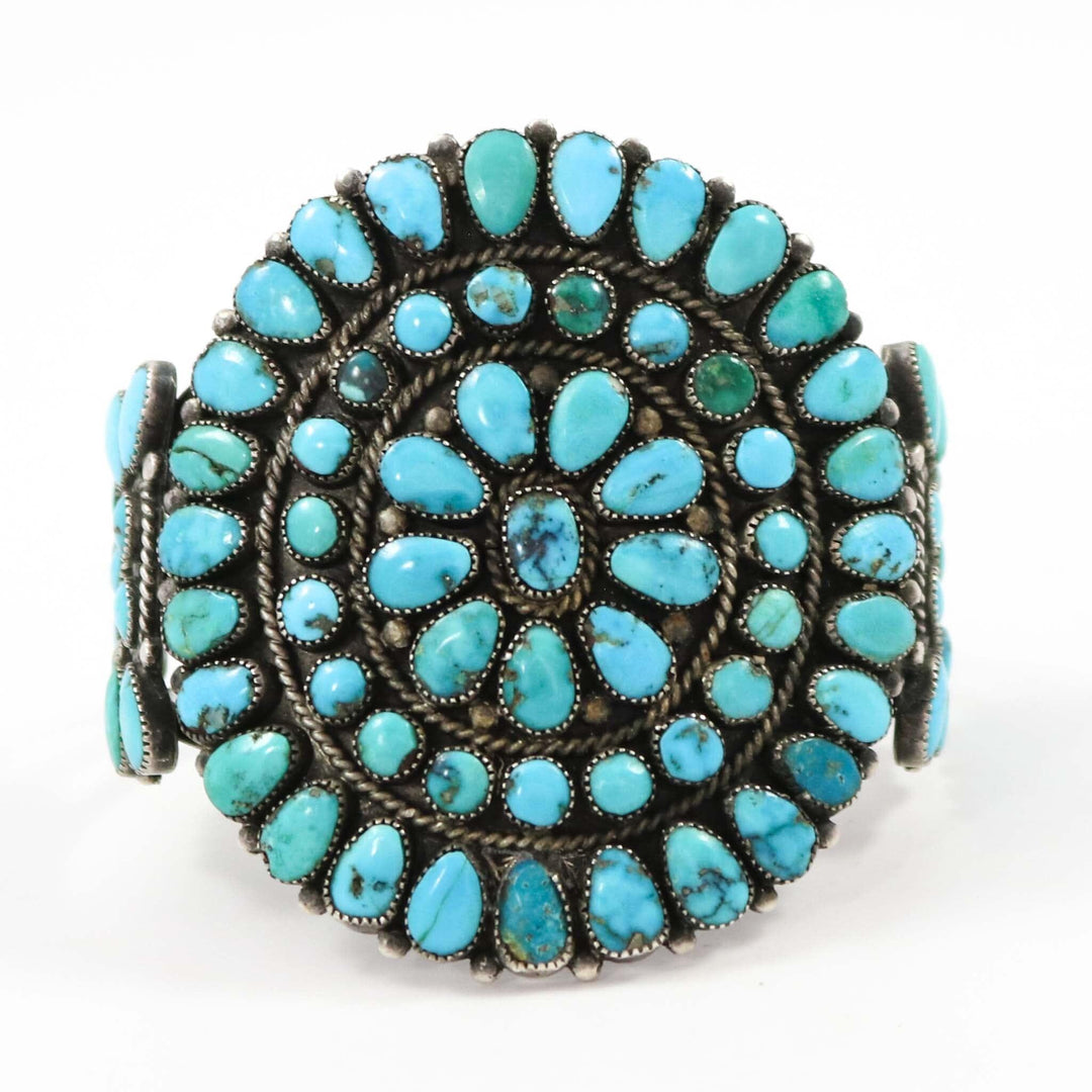 1940s Turquoise Cuff by Vintage Collection - Garland's