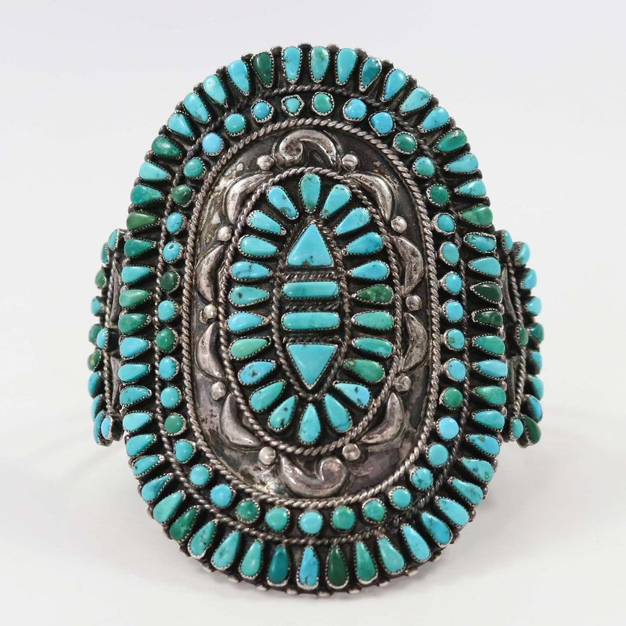 1950s Turquoise Cuff by Vintage Collection - Garland's