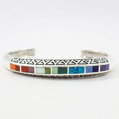Rainbow Cuff by Melanie and Michael Lente - Garland's