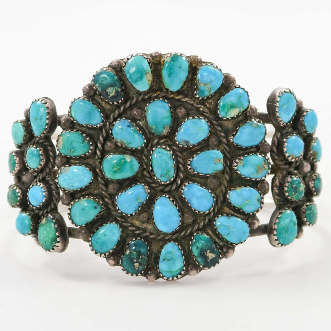 1950s Turquoise Cuff by Vintage Collection - Garland's