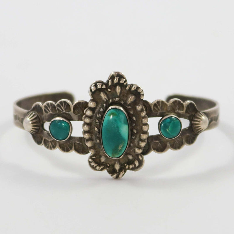1930s Turquoise Cuff by Vintage Collection - Garland&