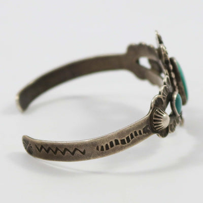 1930s Turquoise Cuff by Vintage Collection - Garland's
