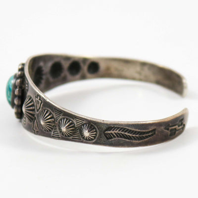 1930s Turquoise Cuff by Vintage Collection - Garland's