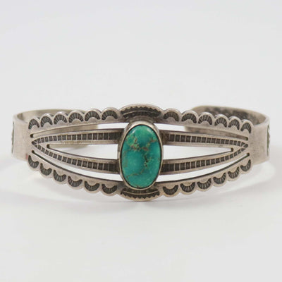 1930s Turquoise Cuff by Vintage Collection - Garland's