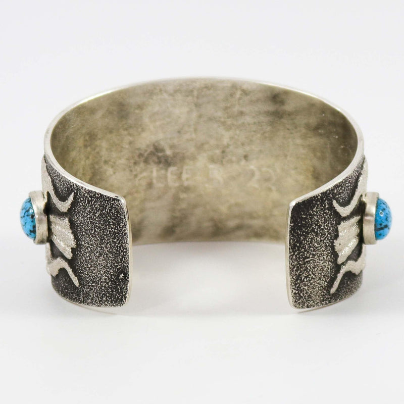 Kingman Turquoise Cuff by Lee Begay - Garland&