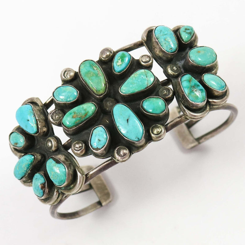 1940s Turquoise Cuff by Vintage Collection - Garland&