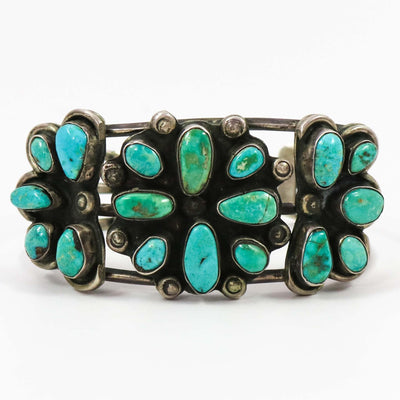 1940s Turquoise Cuff by Vintage Collection - Garland's