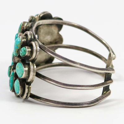 1940s Turquoise Cuff by Vintage Collection - Garland's