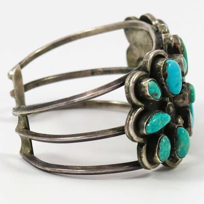 1940s Turquoise Cuff by Vintage Collection - Garland's