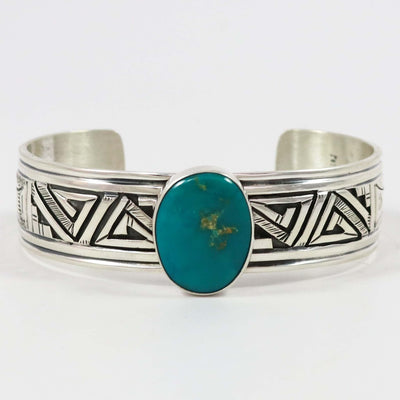 Kings Manassa Turquoise Cuff by Peter Nelson - Garland's