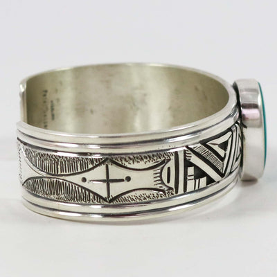 Kings Manassa Turquoise Cuff by Peter Nelson - Garland's