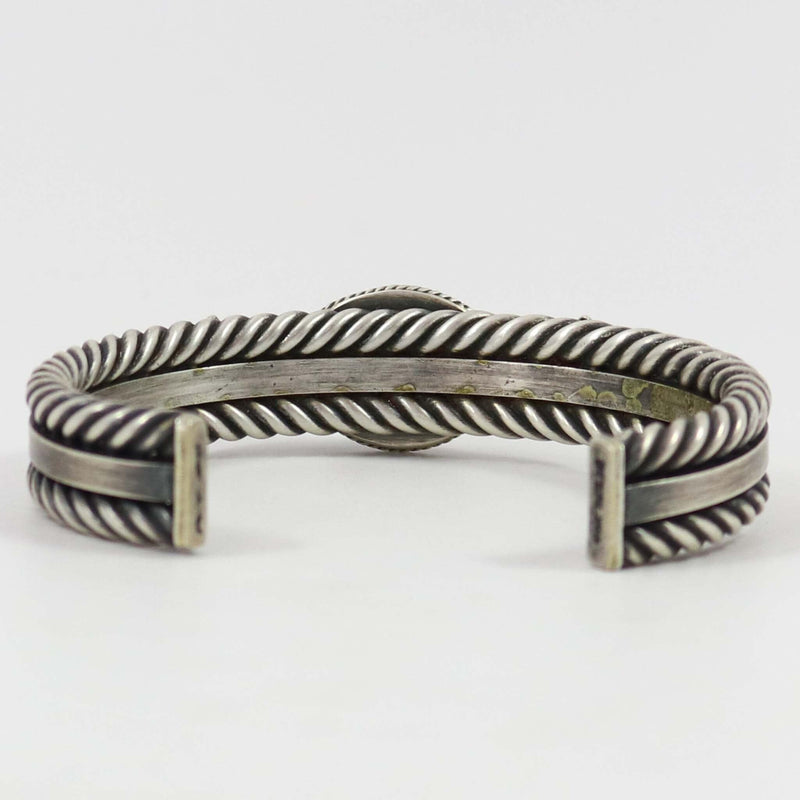 Number Eight Turquoise Cuff by Steve Arviso - Garland&