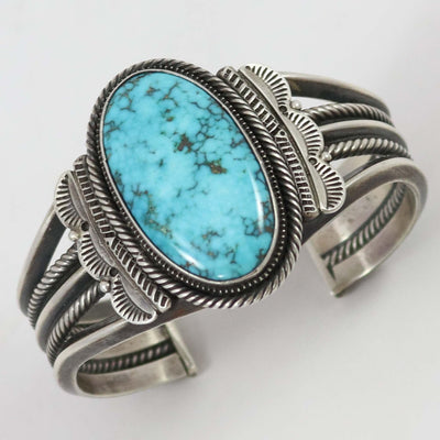 Morenci Turquoise Cuff by Steve Arviso - Garland's