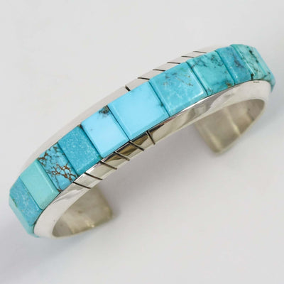 Turquoise Cuff by Michael and Causandra Dukepoo - Garland's