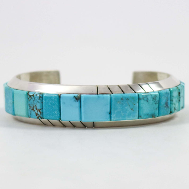 Turquoise Cuff by Michael and Causandra Dukepoo - Garland&