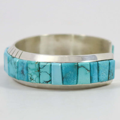 Turquoise Cuff by Michael and Causandra Dukepoo - Garland's